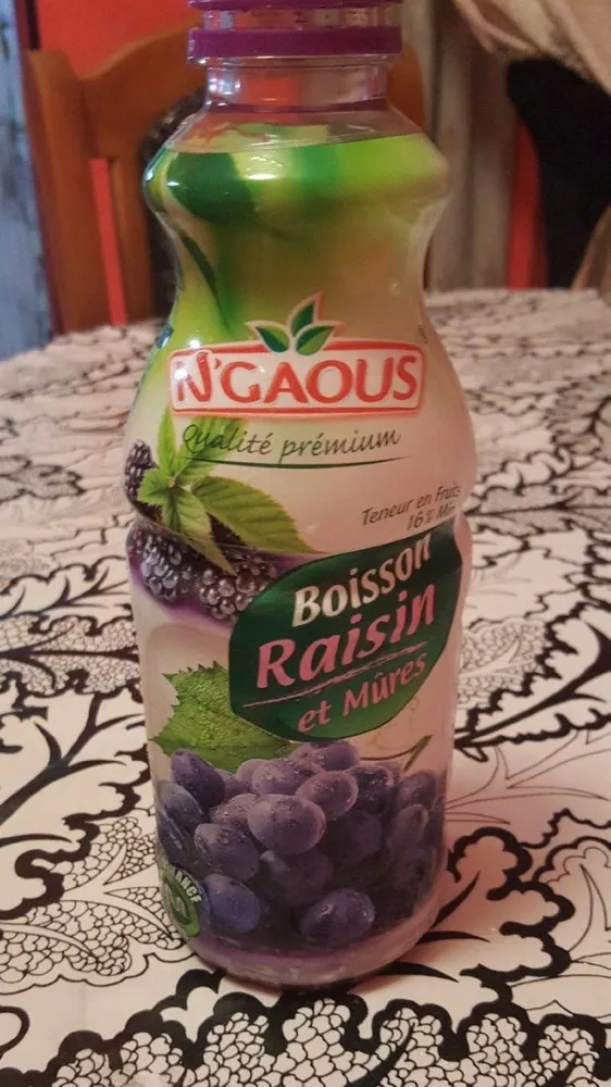 Boisson raison et mûres