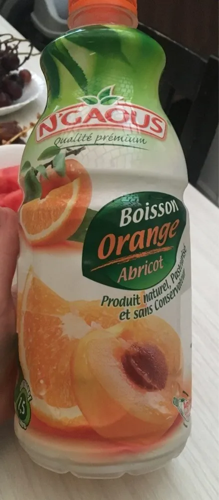 Boisson Orange Abricot