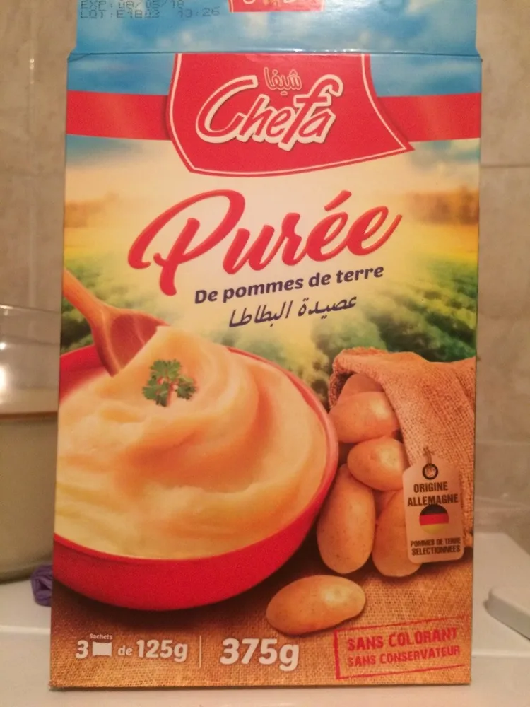 Purée de pommes de terre