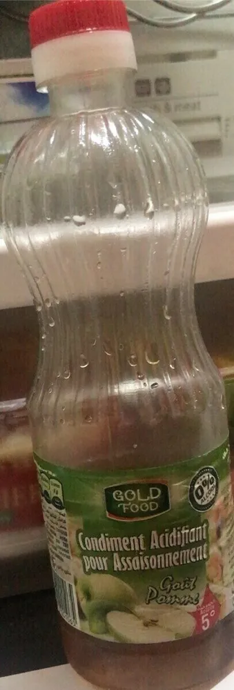 Condiment acidifiant pour assaisonement