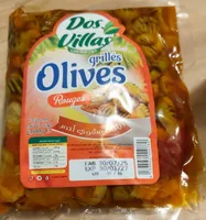 Olives grillées rouges