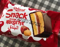 Snack saveur noisette