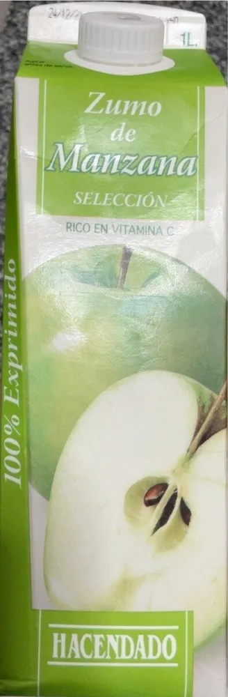 Zumo de manzana