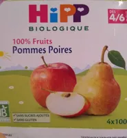 Compotes pommes poires