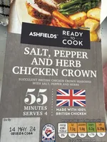 Salt, Pepper and Herb Chicken Crown