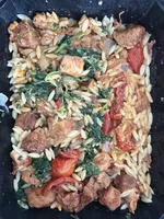Red Pesto Orzo Chicken FuelYourBody