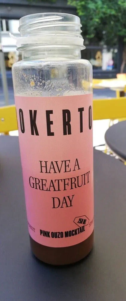 Pink Ouzo Mocktail
