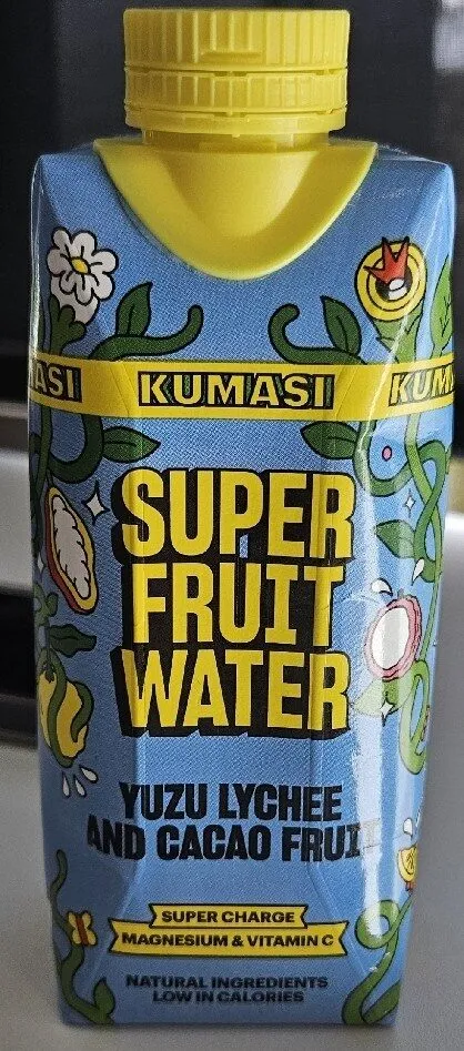 Super Fruit Water (Yuzu Lychee and Cacao Fruit)