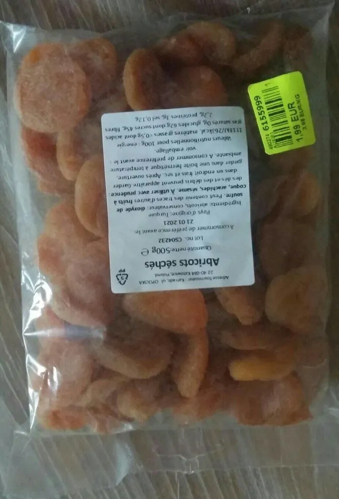 Abricots secs