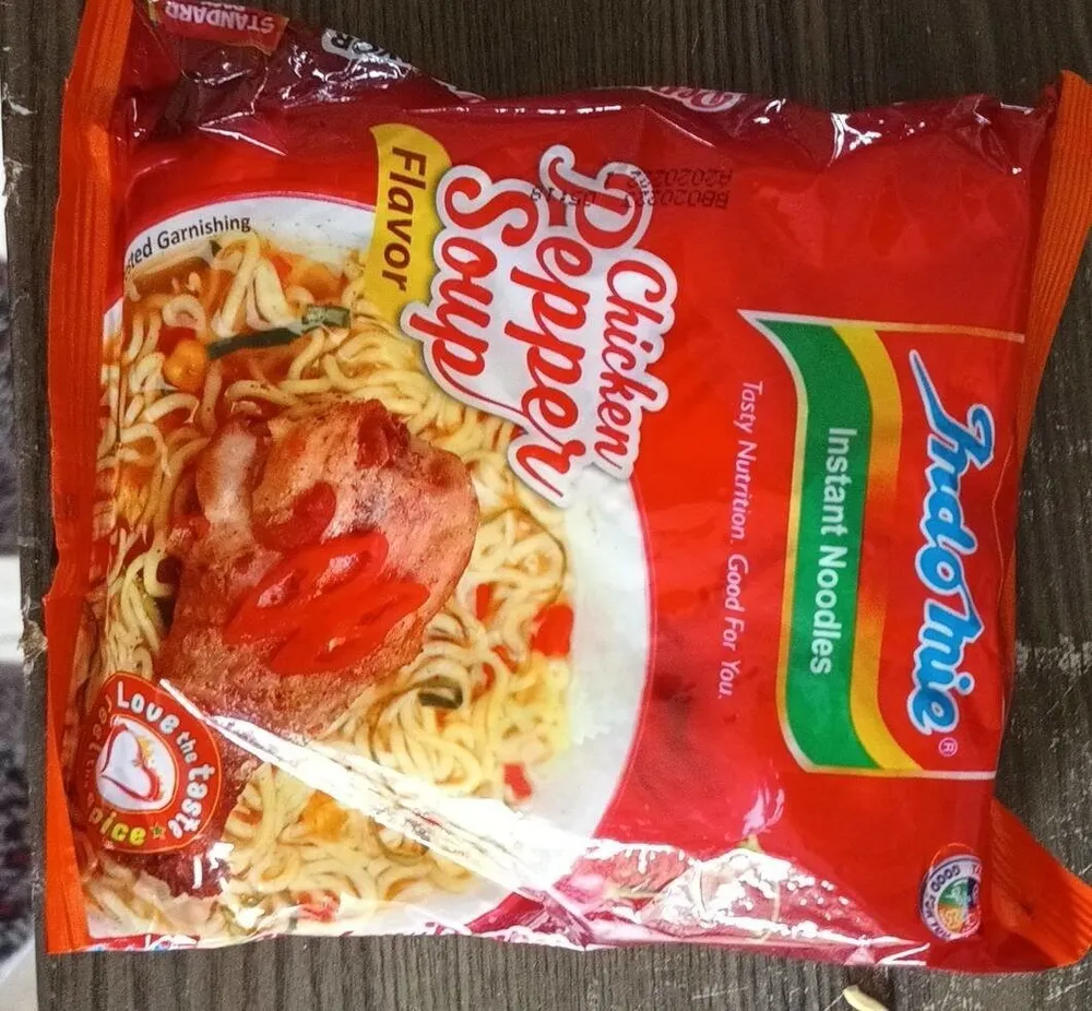 Instant Noodles Chicken Peppersoup Flavor