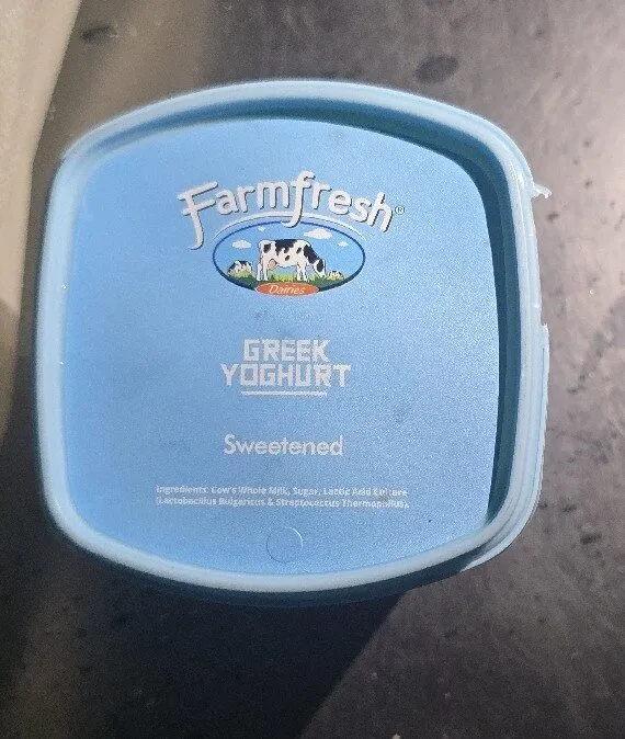 GREEK YOGHURT Sweetened