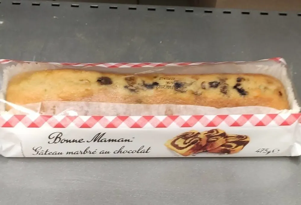 Marbré au chocolat