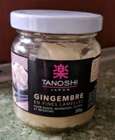 Gingembre en fines lamelles