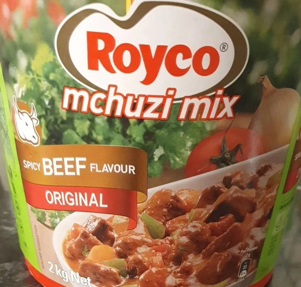 Spicy beef flavour