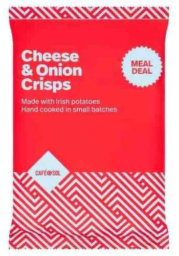 Cheese and Onion crisps