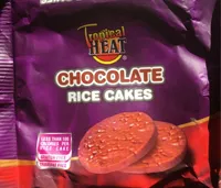 Chocolate rice cakes