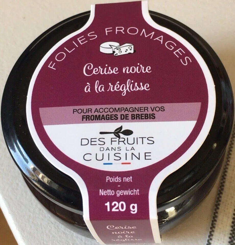 Cerise noire à la réglisse