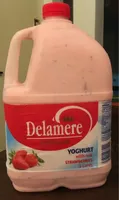 Yoghurt strawberries