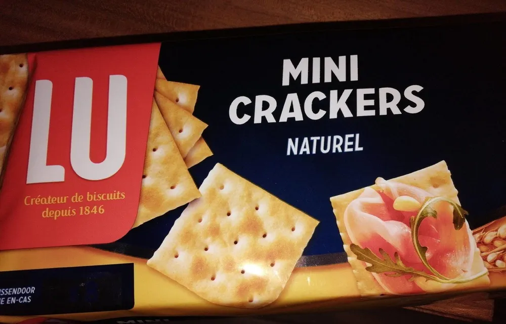 Mini crackers natural