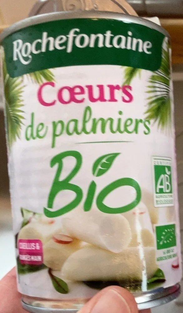 Coeurs de palmier bio