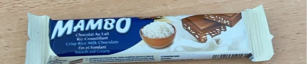 Mambo chocolat au lait riz croustillant