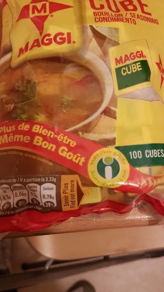 Maggi cube