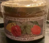 Puree de piments exotiques
