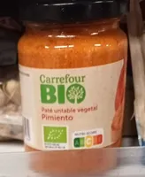Pate untable vegetal pumiento