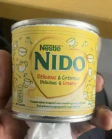 Dairy based creamer with vegetable fat