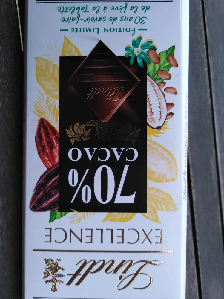 Lindt Excellence 70% cacao