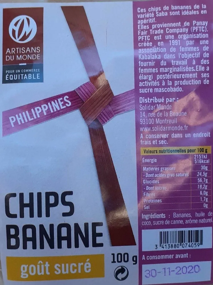 Chips banane