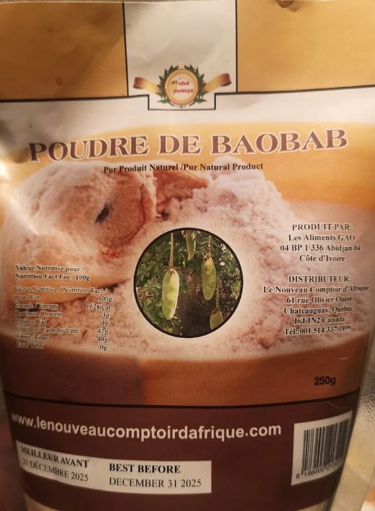 Poudre de baobab