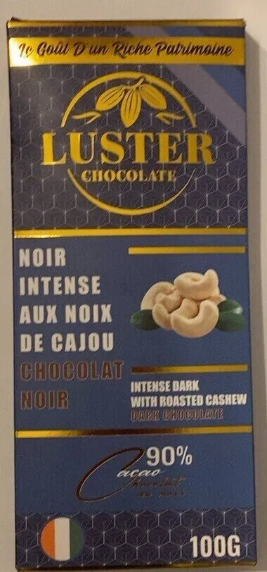 Chocolat noir intense aux noix de cajou
