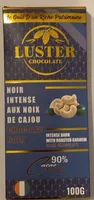Chocolat noir intense aux noix de cajou
