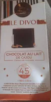Chocolat au lait de cajou
