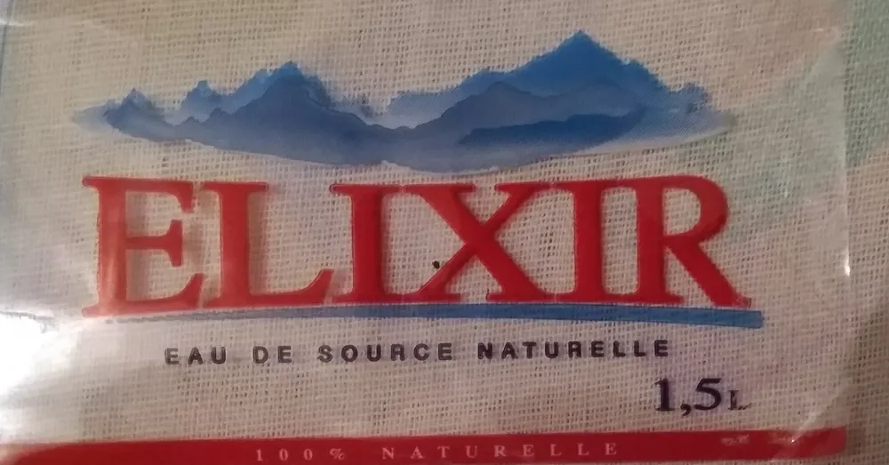 eau de source naturelle