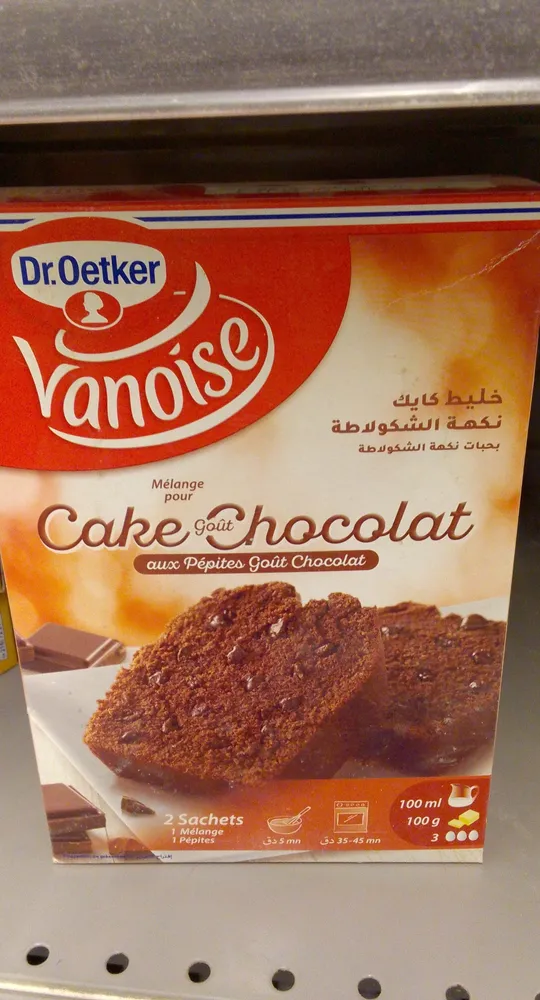 Préparation Pour Cake Goût Chocolat