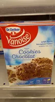 Preparation cookies chocolat