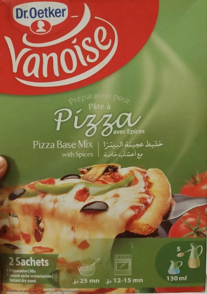 Préparation pour pâte à pizza Vanoise
