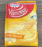 Crème Dessert Goût Banane