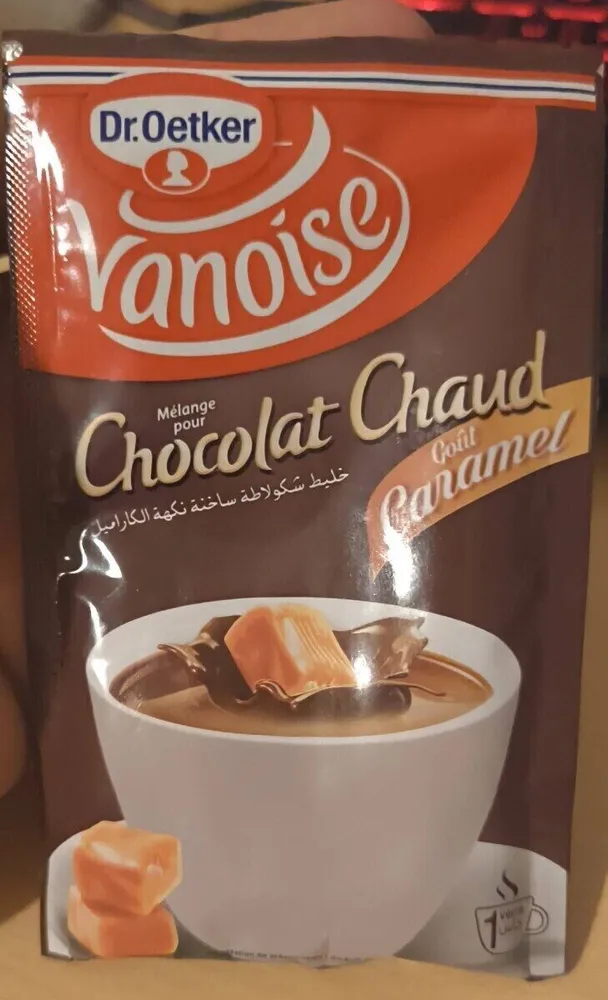 Mélange pour chocolat chaud caramel