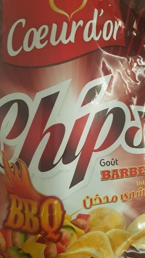 Chips goût barbecue