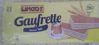 gaufrette saveur lait