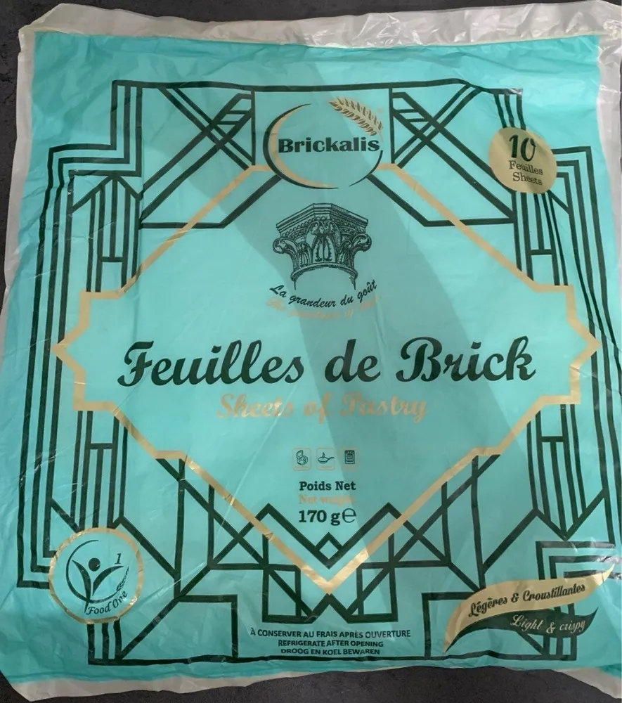 Feuilles de Brick