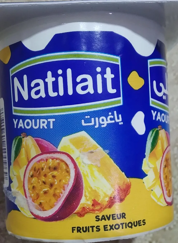 yaourt saveur fruits exotiques