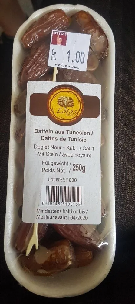 Dattes de tunisie