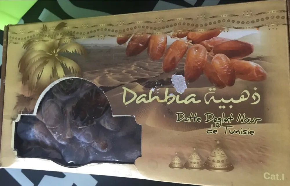 Dattes deglet nour de tunisie