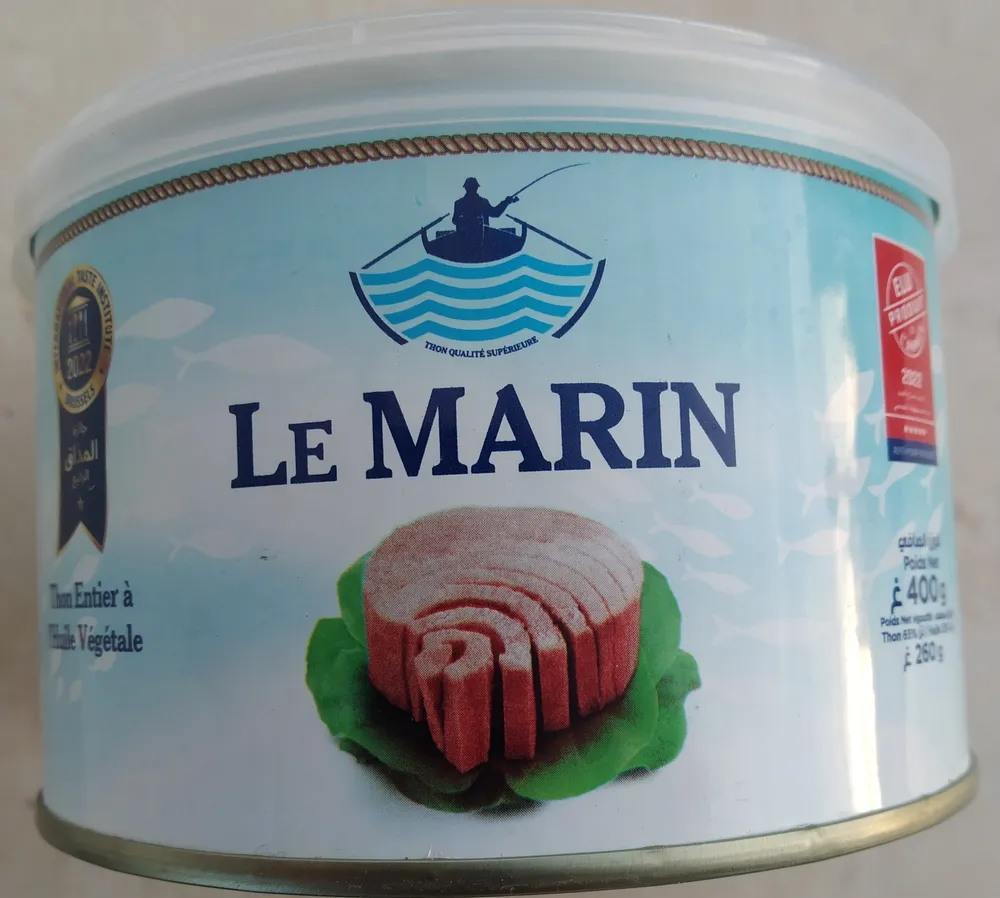 Thon entier à l'huile végétale