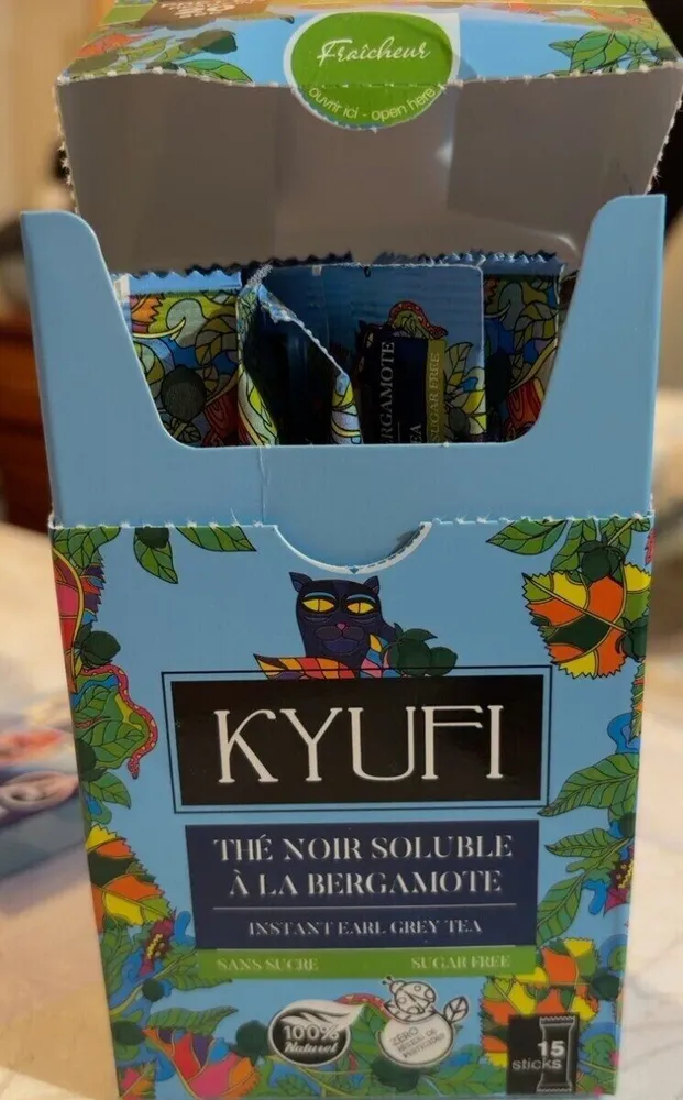 Thé noir a la bergamote