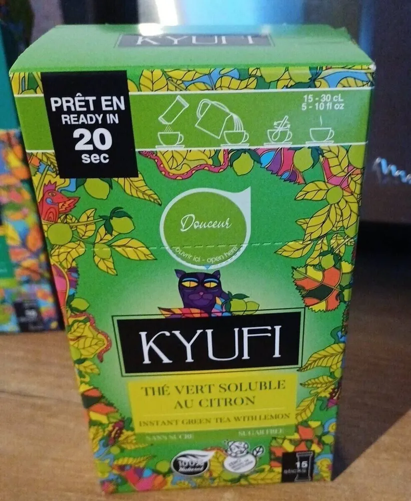 The vert soluble au citron